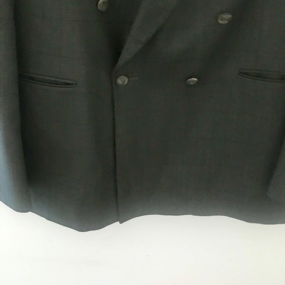 Mens suit jacket Strathmore USA 100% wool 42 Long - Picture 3 of 8